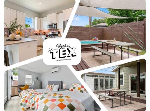 3BR Austin Escape Private Cowboy Pool & Casita