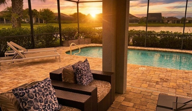 3BR Lakeside Retreat with heated pool