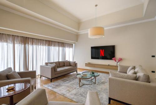 3BR with Private Pool + Rooftop | Mohandessin