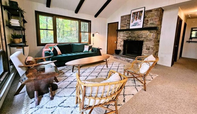 4 Bdrm Mid Century Modern in Lake Harmony!