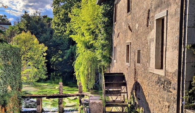 4-Magnificent Rice Mill in a Castle with Park near the Sea, 1h from Venice