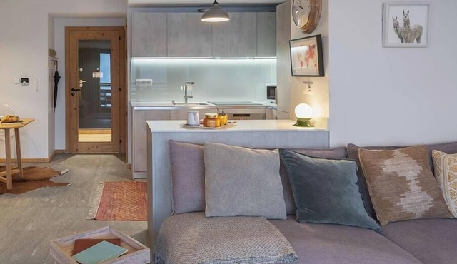 4-person flat - fireplace, close to the centre and slopes