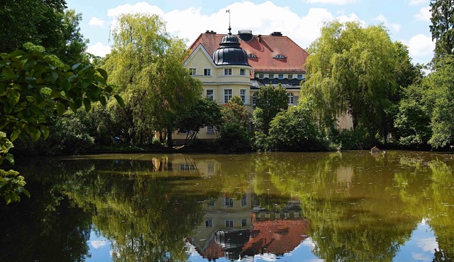 4-room flat with large kitchen in Mörlbach Castle