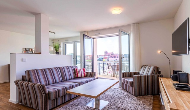 4-star apartment Sieglinde in the harbor residence.