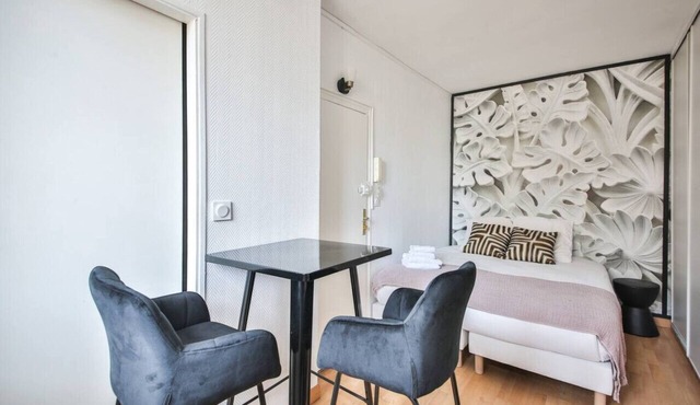 43.Studio 2Pers#Sèvres-Lecourbe#Champ-de-Mars