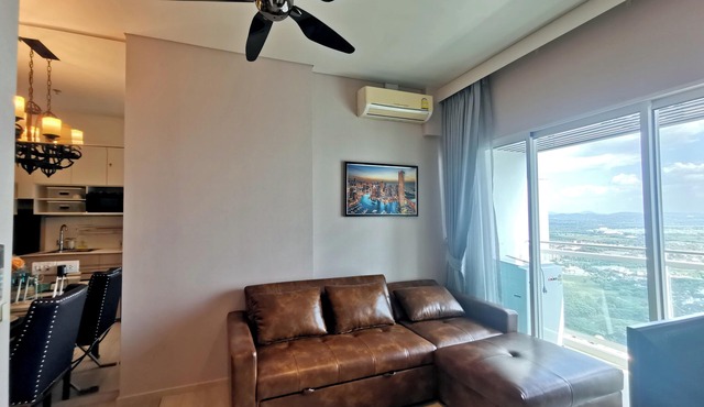 456 Veranda Residence Pattaya Jomtien Sea View 1BR; Beachfront