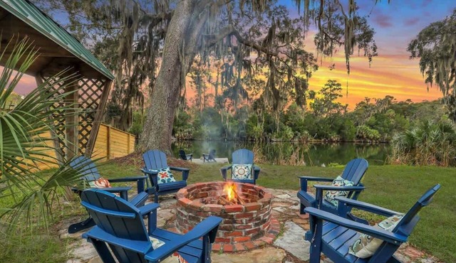 4bd/4ba Lakefront-Spa-Kayak-Near Savannah & Tybee