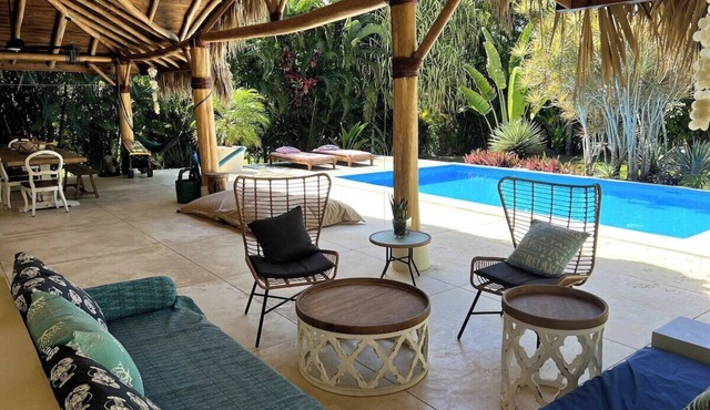 4BR{Beach~by~Melo} @LosNomadas +2Min.Beach+Pool