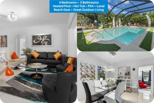 4BR Marco Hideaway Heated Pool, Hot Tub & Lanai