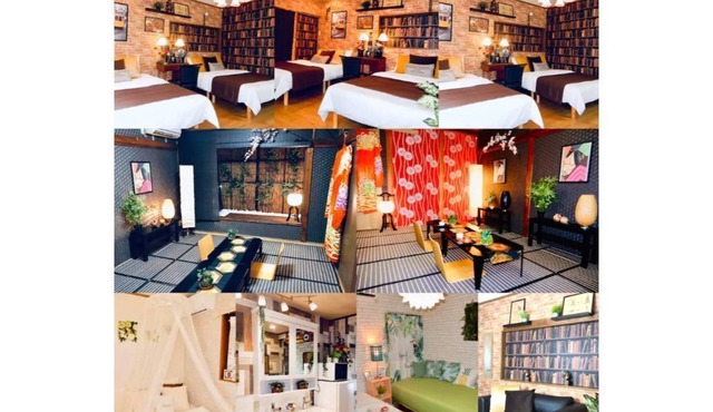 ( 5) 13 people can be accommodated in a private room! 4 bedrooms / 6 min to Kyocera Dome / 20 min to USJ / 5 min to Dotonbori / 2 min to Taisho Subway Station
