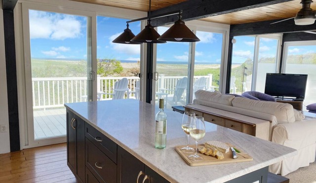 5-BR Beach House Directly On Nauset Beach, Best Views on the East Coast; 017-O