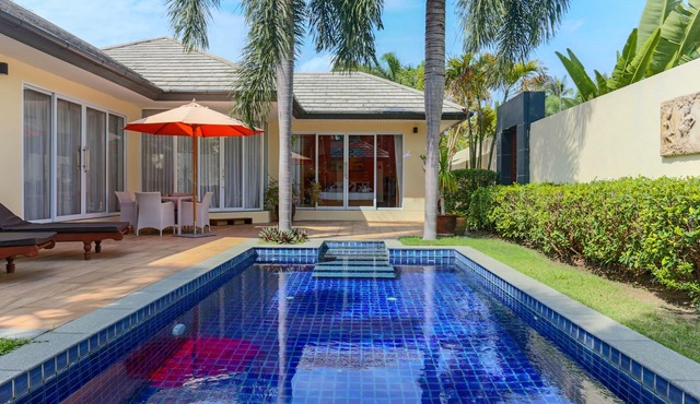 ⭐️⭐️⭐️⭐️⭐️ 5 Islands two bedroom Poolvilla, 100 meters to beach