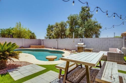 5 Mi to Dtwn Gilbert! Desert Gem w/Fenced-In Pool