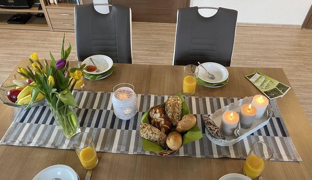 5-star apartment EG barrier-free, WiFi via DSL, Bad Brambach