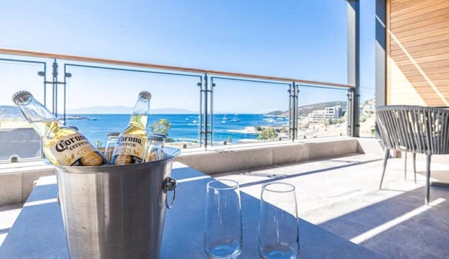 5 Star Seafront Resort Flat with Private Beach