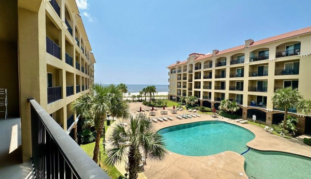 #523 2 bed poolside unit with majestic beach views