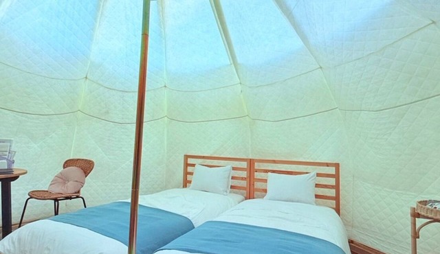 5m bell tent A overlooking Sagami Bay for 2 peopl/Ito Shizuoka
