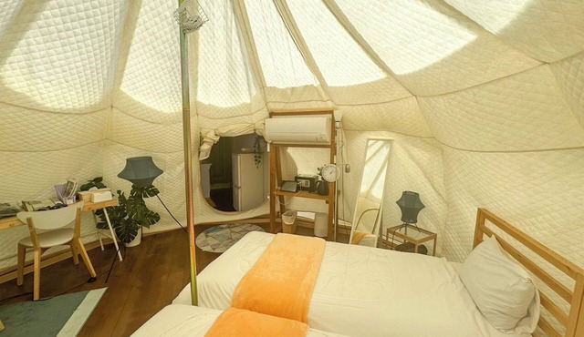 5m bell tent B overlooking Sagami Bay for 2 peopl/Ito Shizuoka