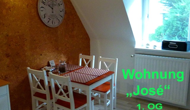60 sqm. Bed. with double bed, living room. with sofa bed, kitchen compl. shower