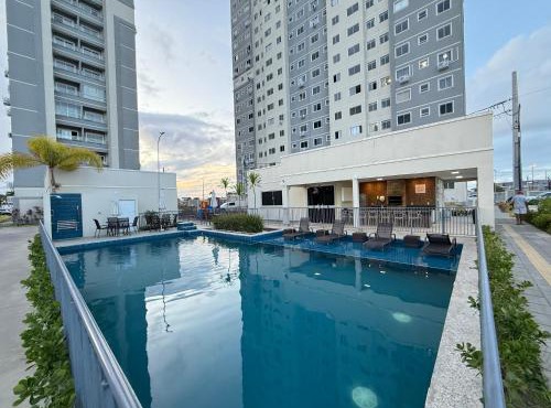 602 apt luxo com varanda e 2Quartos 850m Mar