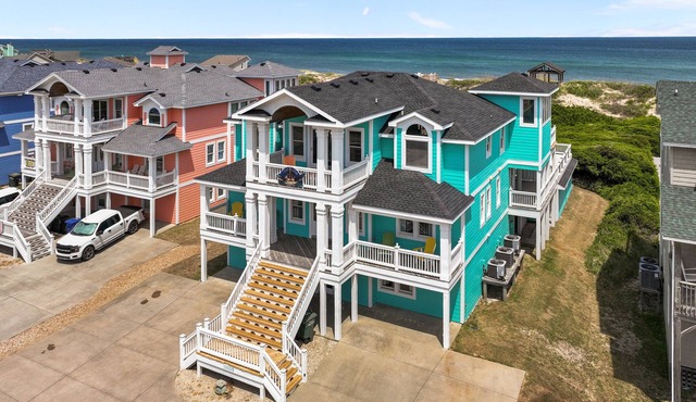 6099-Turquoise Turtle, in Nags Head, perfect for up to 16 guests.