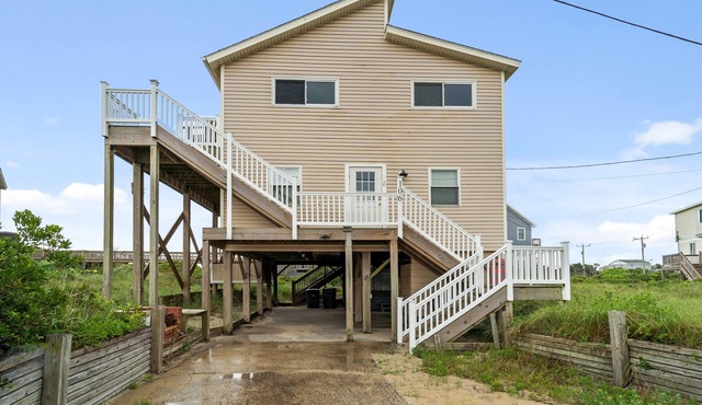 6506- Just Beachy, Semi-oceanfront home in South Nags Head