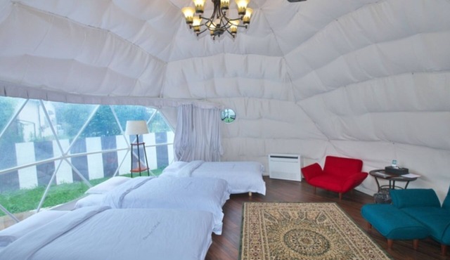 6m dome tent 30 square meters villa house with /Sambu-gun Chiba