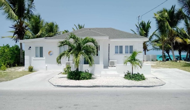 960 Sq. ft Beach Front Villa located in Steventon, Exuma, Bahamas .