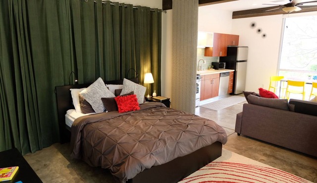 A beautiful warm contemporary guest house.