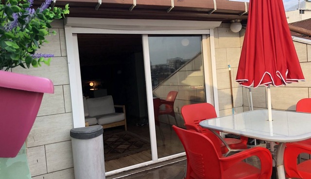 A big DUPLEX house with TERRACE at Taksim Square