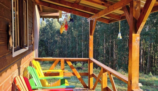 A chalet surrounded by nature in the Serra Catarinense