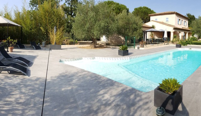 A comfortable villa in a quiet place in the French Riviera. Ideal for children and their parents