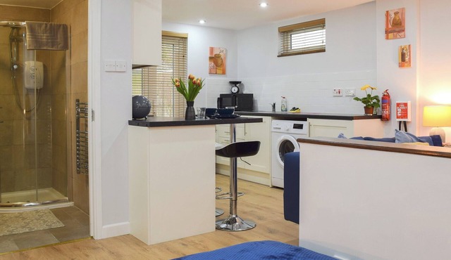 A cosy studio that is perfect for a romantic break away.