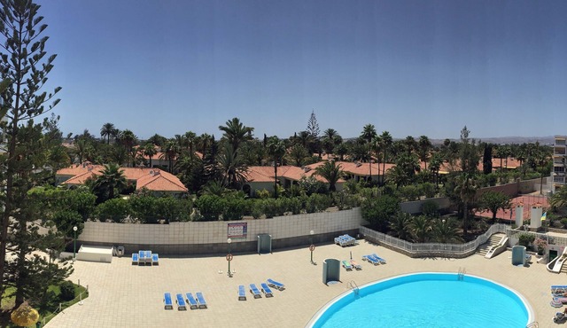 A Fantastic view. Lovely apartment located centrally in Playa del Ingles