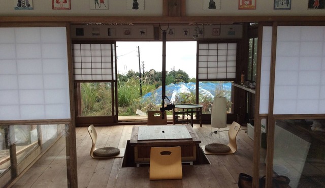 A farm surrounded by the primeval forest on the goddess island of Miyajima