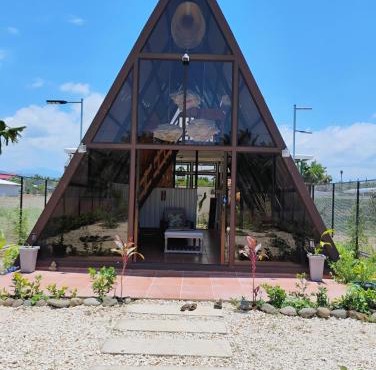 A-frame cabin