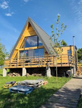 A-Frame Cabin with Private Hot Tub, ideal for Families - Bangkok