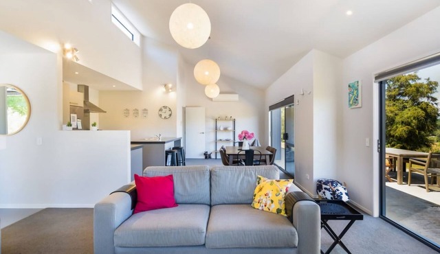A great family home in a semi rural location close to Ruby Bay Beach and Mapua Village