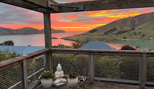 A Healing Haven in Diamond Harbour, Christchurch New Zealand.