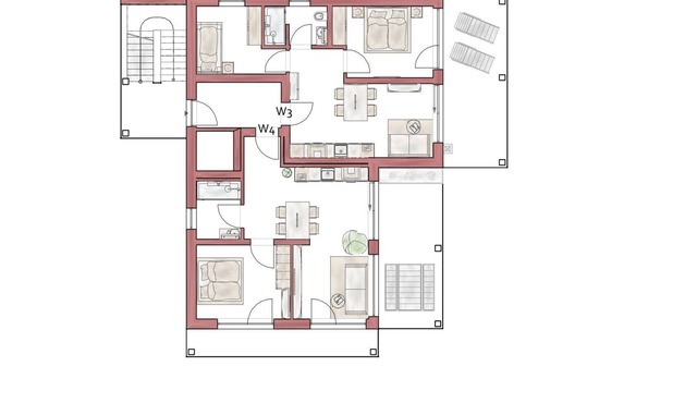 Apartment 'Urbonum Apt 4' with Mountain View, Shared Garden and Wi-Fi