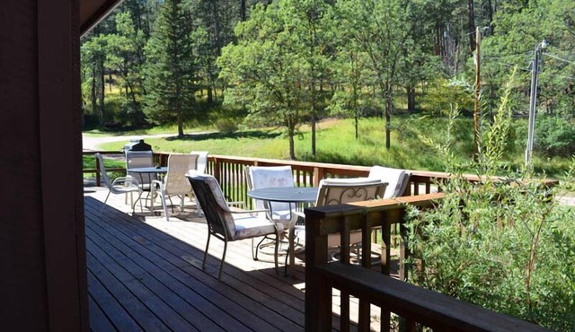 A large 3 bedroom, 2 bath cabin minutes from Rushmore