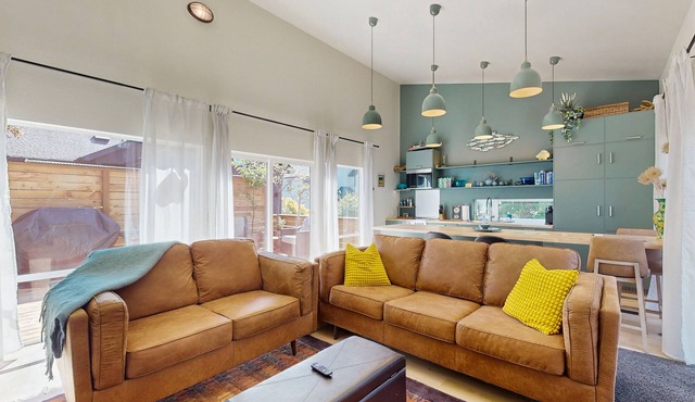 A Modern Island Retreat: Designed for productivity, relaxation, & extended stays