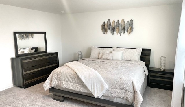 A modern, spacious, luxurious getaway.