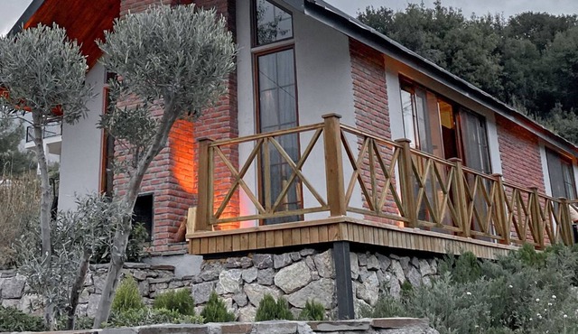 A Mountain House in Unique Nature