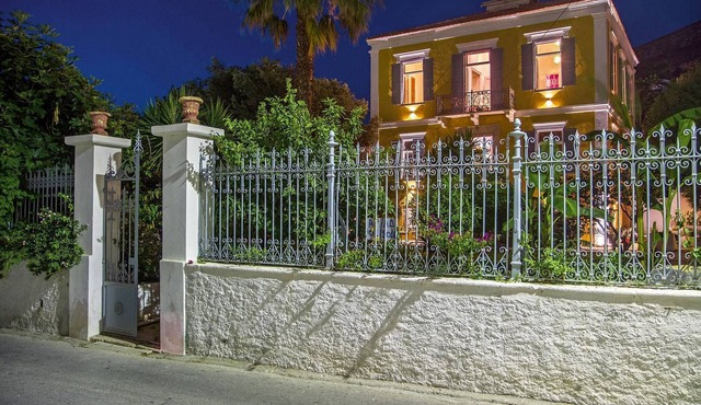 A neoclassical gem in the heart of a greek fisherman village.