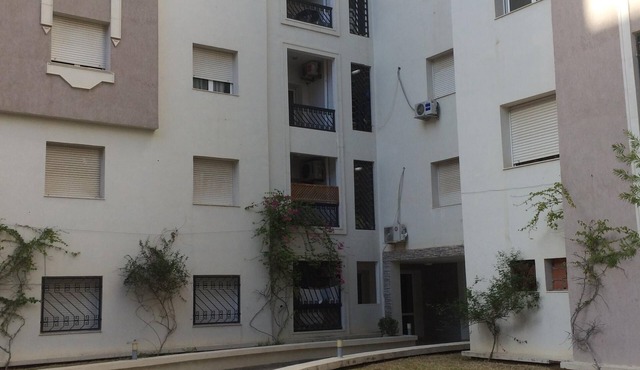 A nice, well-equipped apartment.