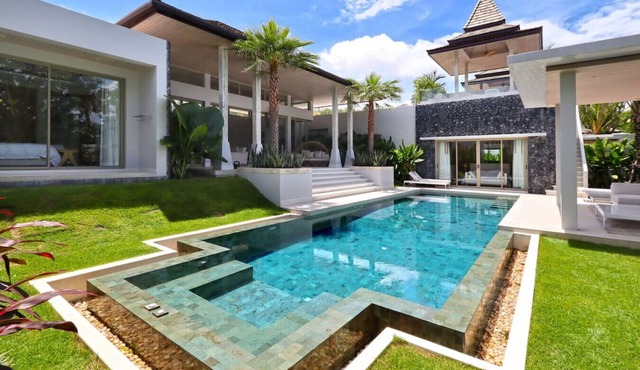 A private modern Balinese luxury villa