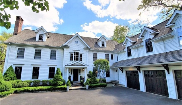 A private summer compound in Westport, CT - total seclusion yet close to it all