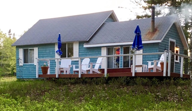 A small, rustic and private cottage. great for couples or a small family.