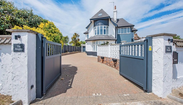 A stunning two-level seaside retreat with incredible sea views.